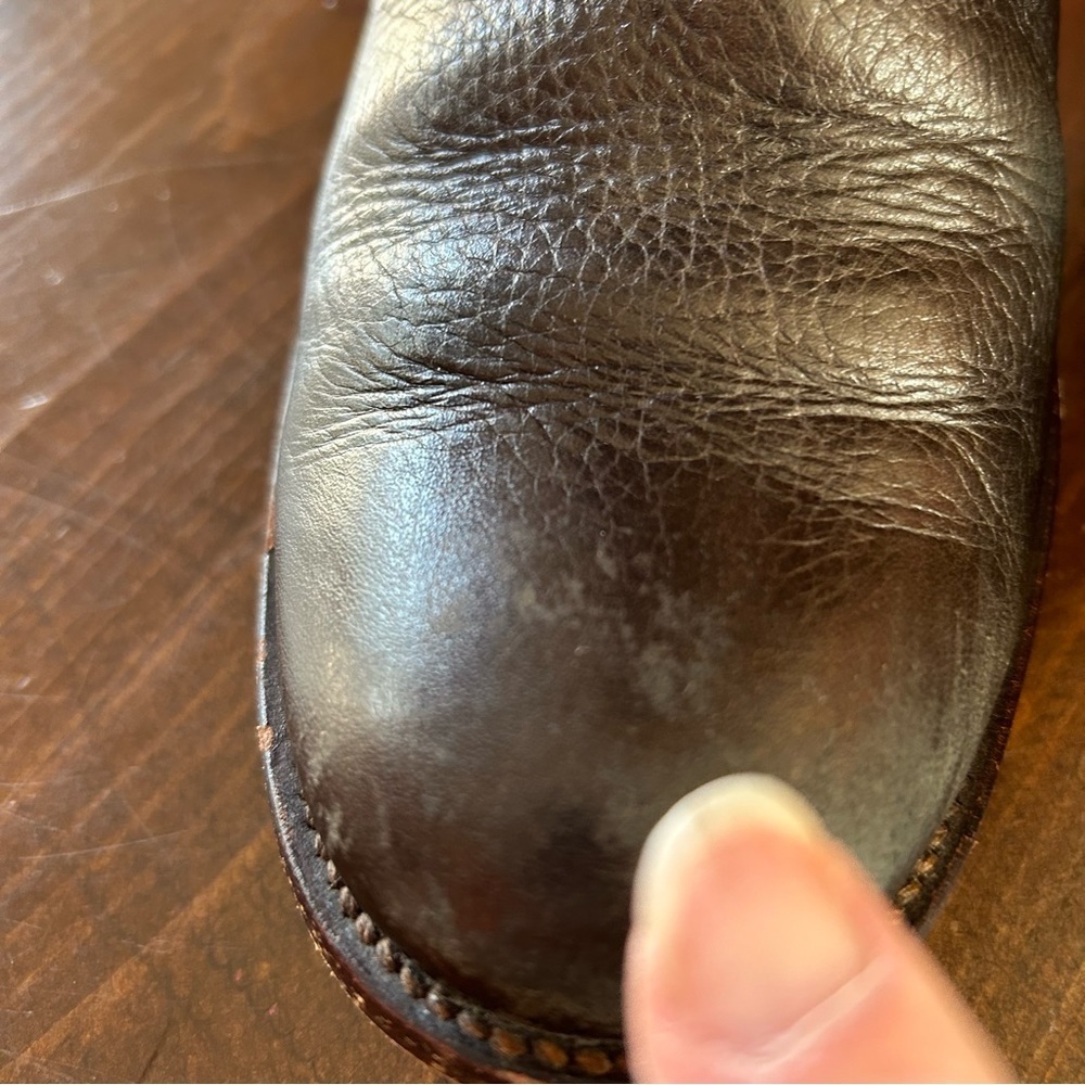 Tory Burch Keaton Chocolate Brown Leather Boots. Size 6. - Picture 15 of 16